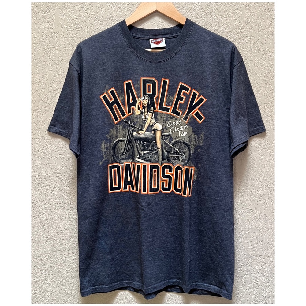 Harley Davidson  Logo T-Shirt Adult Size Large